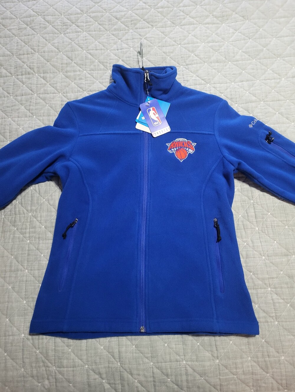 NEW WITH TAGS NBA Store NY Knicks Zip Fleece